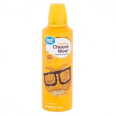 Great Value Queijo Spray Cheese Wow! Sabor Cheddar